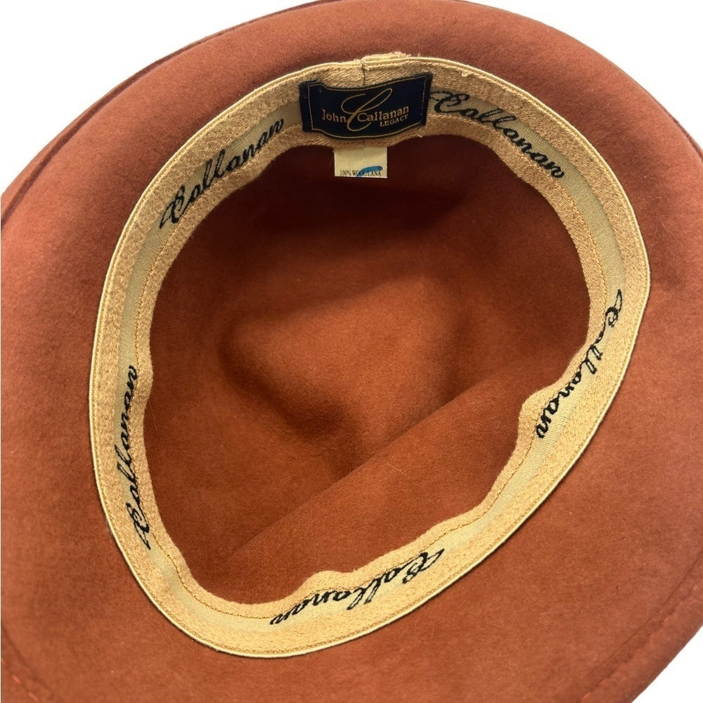 Vintage John Callahan Wool Fedora Hat - Picture 8 of 8